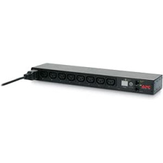 APC Rack PDU - AP7921B - Stromverteilung (schaltbar, 1U, 208/230V, 8 Ausgänge C13, IEC C20)