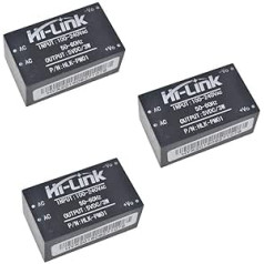 Movilideas - Pack of 3 compact switching power supply output 5 V 3 W mini