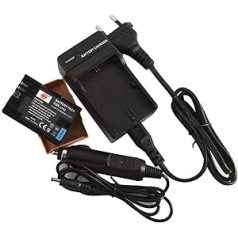 DSTE® Replacement Battery and DC88E Travel Charger Compatible with Canon LP-E6 LP-E6N EOS 5D Mark II 5D Mark III 5D Mark IV 5DS 5DS R 6D 7D 60D 60Da 70D 80D 90D 7D MarkII 7D MarkIII XC10 Digital