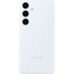 Samsung Oriģinālais silikona maciņš priekš Samsung Galaxy S24+ silikona maciņa, balts