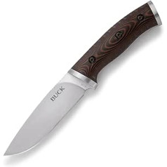 Buck Outdoormesser Selkirk mit Micarta-Griffschalen Jagd, Mehrfarbig, 24.3 cm