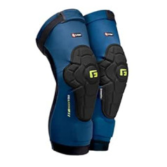 G-Form Pro Rugged BMX MTB Downhill Skateboard Knee Pads XXL - Storm Blue