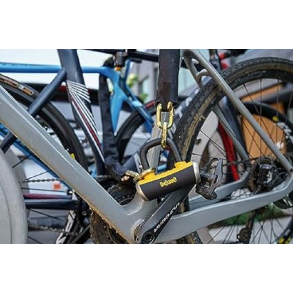 On-Guard Unisex – Erwachsene Onguard Beast Fahrradschloss, grau, 1size