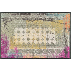 wash+dry Door Mat, Top: 100% Cotton, Multi-coloured, 50 x 75