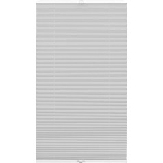 GARDINIA Pleated Concept Daylight, Opaque, Folding Roller Blind, Translucent, Adjustable, Easy to Shorten in Width, Grey, 80 x 210 cm