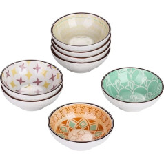 Vancasso Porcelain Crockery Set, Tulip Dinner Service, Table Service, Colourful Tableware for 4-12 People