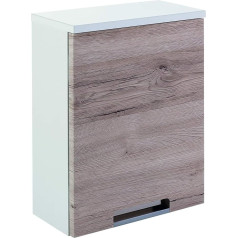 Schildmeyer Rilana Sanremo 130474 Wall Cupboard 46.5 x 33 x 16.5 cm White Gloss / Oak