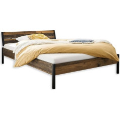 ‎Stella Trading Marseille Futon Bed 140 x 200 cm Modern Teenager's Room Bed in Old Style Look 147 x 74 x 216 cm (W x H x D)