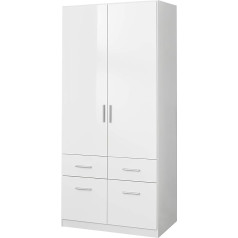 Rauch Möbel , Salvador Wardrobe, Revolving Door Cupboard