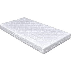 Baby Delux Comfort Children's Mattress 70 x 160 cm Oeko-Tex for Baby Cot Bed Mattress with Quilted Cover 9 cm Height
