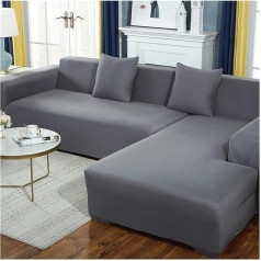 Hyram Sofa Cover Elastic Corners for Living Room Lounge Armchair 3-Seater Sofas Armchair Elastic Silipcover Pet Furniture Sofas Set (Color : Size , Size