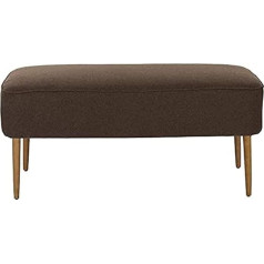 ‎Safavieh Safavieh Peyton Banc Foam Bench, Brown, 100 x 50 x 46.48 cm