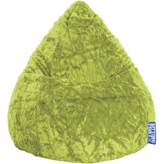 Magma -Heimtex Fluffy Bean Bag XL in Green