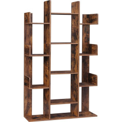 Vasagle Tree-Shaped Bookcase with 13 Compartments