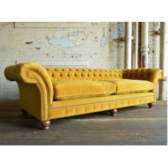 Jvmoebel Chesterfield Sofa 3 Seater Upholstery Designer Couchen Sofa Set SL Sofa 18