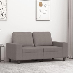 Lapooh 2-Sitzer-Sofa Taupe 120 cm Stoff, Loungesofa, Sofas & Couches, Relaxsofa, Couch für Wohnzimmer, Couch Mit Schlaffunktion - 359390