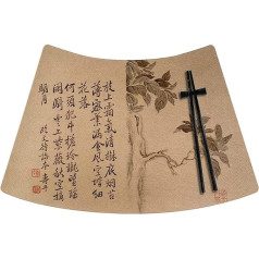 Lipuse Tischsets und UntersetzerEsstischsets, Tischsets-Set, 10-teiliges Tischset, Restaurant-Tischset, chinesisches Geschirr-Pad, Wärmeisolierung, weich, widerstandsfähig, gewellt, waschbar (Farbe: D) (Farb