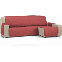 ‎Martina Home Martina Home Red Amber Padded Chaise Lounge Throw 280cm