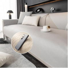 Hgtrh Sofa Cover Corner Sofa L Shape Waterproof Sofa Cover 3 2 4 Seater with Armrest Faux Leather Couch Cover with Non-Slip Floor Sofa Covers Scratch Protection Couch Protector Sofa Protection Easy to Clean