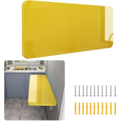 Liguoyi Wandtisch Klapptisch Laptop-Schreibtisch 50cm 80cm 120cm Wand Esstisch Kinderschreibtisch Aus Holz Hängetisch Mit Abgerundeten Ecken Platzsparender, Starke Tragfähigkeit, Für Küche/Waschküche