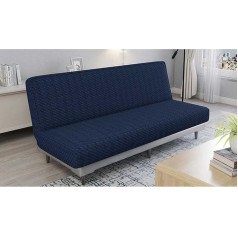 Armless Sofa Bed Covers Sofa Throw Without Armrest 3/2 Seater Elastic Sofa Cover Clic Clac Sofa Cover Slipcover Couch Cover Sofa Bed Cover Cover Cover (Color : B)