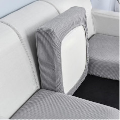 ‎Edumov Edumov Sofa Seat Cushion Cover, Stretch, Elastic Couch Cushion Covers, Sofa Cover, Non-Slip and Soft, Sofa Seat Cover, Sofa Protection, Anti-Cat/Dog Scratches, Cover for Sofa Seat Cushion