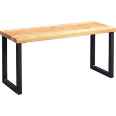 M2 Kollektion 802022 Bench Wood Wild Oak 80 x 30 x 40 cm