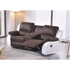 Mapo Möbel Microfibre Sofa 5129-Cup-2-PU