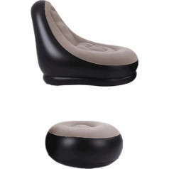 Sswerweq Sitzsackstühle für Erwachsene Inflatable Sofa Couch+Pedal Thickened Outdoor Beach Home Living Room Sofa Furniture Chairs