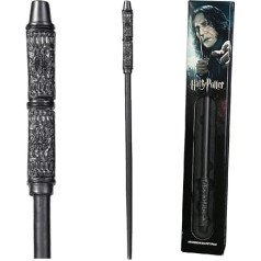 The Noble Collection - Severus Snape Wand In A Standard Windowed Box - 14in (35cm) Wizarding World Wand - Harry Potter Film Set Movie Props Wands