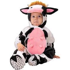 Funidelia Cow Costumes for Baby ▶ Animals, Farm – Colours: Colourful, Accessory for Costume – Funny Costumes for Your Parties