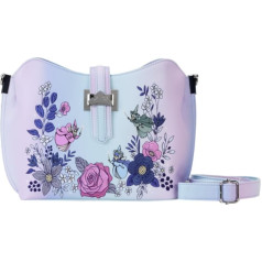 Loungefly Dornröschen Umhängetasche zum 65. Hochzeitstag, florales Design, Disney