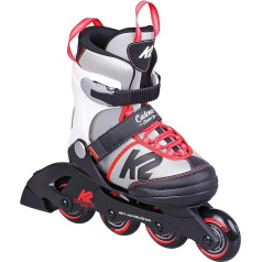 K2 Skates Mädchen Inline Skates CADENCE G LTD, black - grey - red, 30G0829