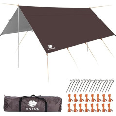 Anyoo Ripstop Rain Canopy, Beach Tent, Hammock, Sun Protection, Lightweight, Waterproof Protection for Camping, Hiking