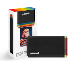 Polaroid Hi-Print - 2nd Generation - Bluetooth Connected 2x3 Pocket Photo and Dye Sub-Printer - Black