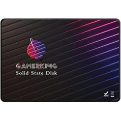 GamerKing SSD 2.5 Inch SATA3 256GB Internal Solid State Drive for Desktop Laptops SATA III 6 Gb/s 1TB 512GB 128GB 64GGB High Performance Hard Drive (256GB, 2.5 Inch SATA3)