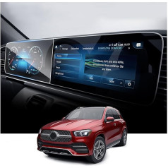 RUIYA 12.3 Inch Navigation Screen Protector Compatible with Mercedes GLE W167 GLS X167 2020-2023 2024, Navigation Screen Protector Tempered Glass GLE Protective Film GPS Touchscreen Tempered Glass