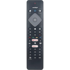 VINABTY RC4154405/01R Replacement Voice Remote Control Suitable for Philips TV 43PUS7805/12 50PUS7805/12 55PUS7805/12 58PUS7805/12 65PUS7805/12 70PUS7805/12 75PUS7805/12 75PUS7805/12 PUS780 5/12