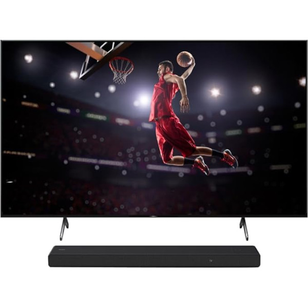 Sony BRAVIA XR-50X90S Full Array LED 4K HDR Google TV HT-A3000 3.1 Channel Dolby Atmos Soundbar, Black