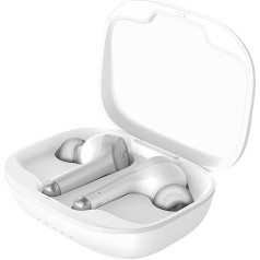 Motorola VerveBuds 800 - Bluetooth In-Ear Headphones - Charging Box and Integrated Microphone - 18 Hours IP54 and Mono or Dual Headset with Noise Cancelling - Compatible with Alexa, Siri and Google