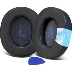 SOULWIT Cooling Gel Replacement Ear Pads for JBL E55BT (E55 BT) Over-Ear Wireless Headphones, Cushions with Noise Isolation Foam