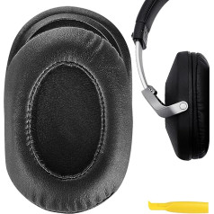 Geekria QuickFit Replacement Protein Leather Ear Pads for Sony MDR-Z1000 ZX1000 Headphones Ear Pads Ear Pads Repair Parts (Black)