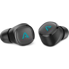 Lamax Dots2 True Wireless Bluetooth Very Small Headphones with Wireless Charging, Wireless Earbuds with Bluetooth 5.0, USB-C, Intense Bass, Music Playback Time of 36 Hours