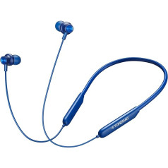 TONEMAC N8 In-Ear Headphones Bluetooth, Bluetooth Headphones with Cable, Bluetooth Headphones Sports, Bluetooth Earbuds with ENC Microphone for Jogging, Workout (Blue)