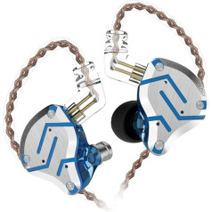 KZ ZS10 Pro 4BA + 1DD In-Ear Headphones HiFi Clear Bass Musician Earphones Headphones Noise Cancelling Monitor Headphones with Removable Cable