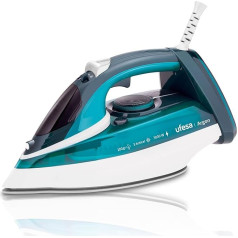 Ufesa Argon Steam Iron 3000 W, Max 200 g and Variable Steam Stroke 0-40 g/min, Ceramic Sole, Steam or Dry, Triple Anti-Limescale System, Anti-Drip