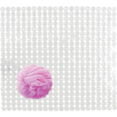 mDesign Bath Mat, Shower Mat - Suction Cups Non Slip Mat for Bathroom - Secure Grip and Chic Design