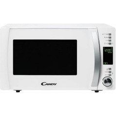 Candy Cmxg 25Dcw Mikrowelle mit Grill und Cook-in-App, 25 Liter, 40 automatische Programme, 1450 W, Weiß