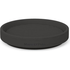 Marc O'Polo Soap Dish The Wave Anthracite 11 x 11 x 2.1 cm