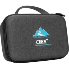 CERA+ Portable Electric Coffee Machine Carry Bag, Waterproof Sturdy EVA Portable Coffee Maker Storage Box Suitable for Travel Office Camping